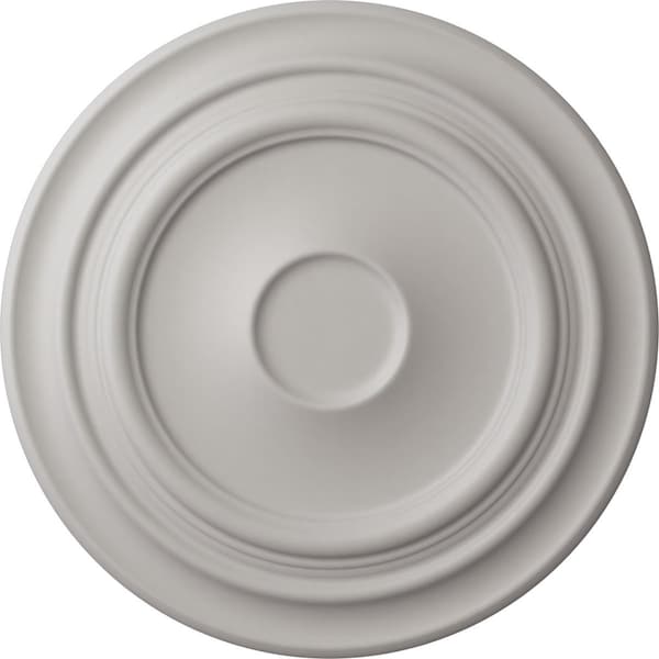 Ekena Millwork Giana Ceiling Medallion (Fits Canopies up to 7 7/8"), 32 5/8"OD x 1 1/2"P, Ultra Pure White CM32GIUWF - main